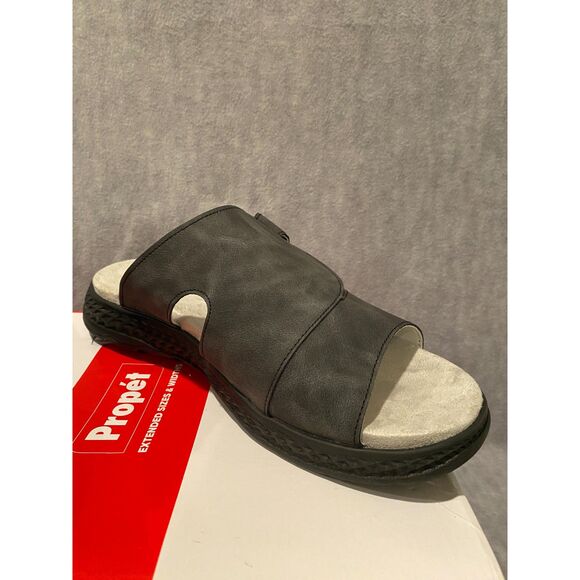 Propet Womens Travel Activ Sedona Slide Sandals Sz 12 W(D) BRAND NEW IN BOX. - Picture 5 of 8